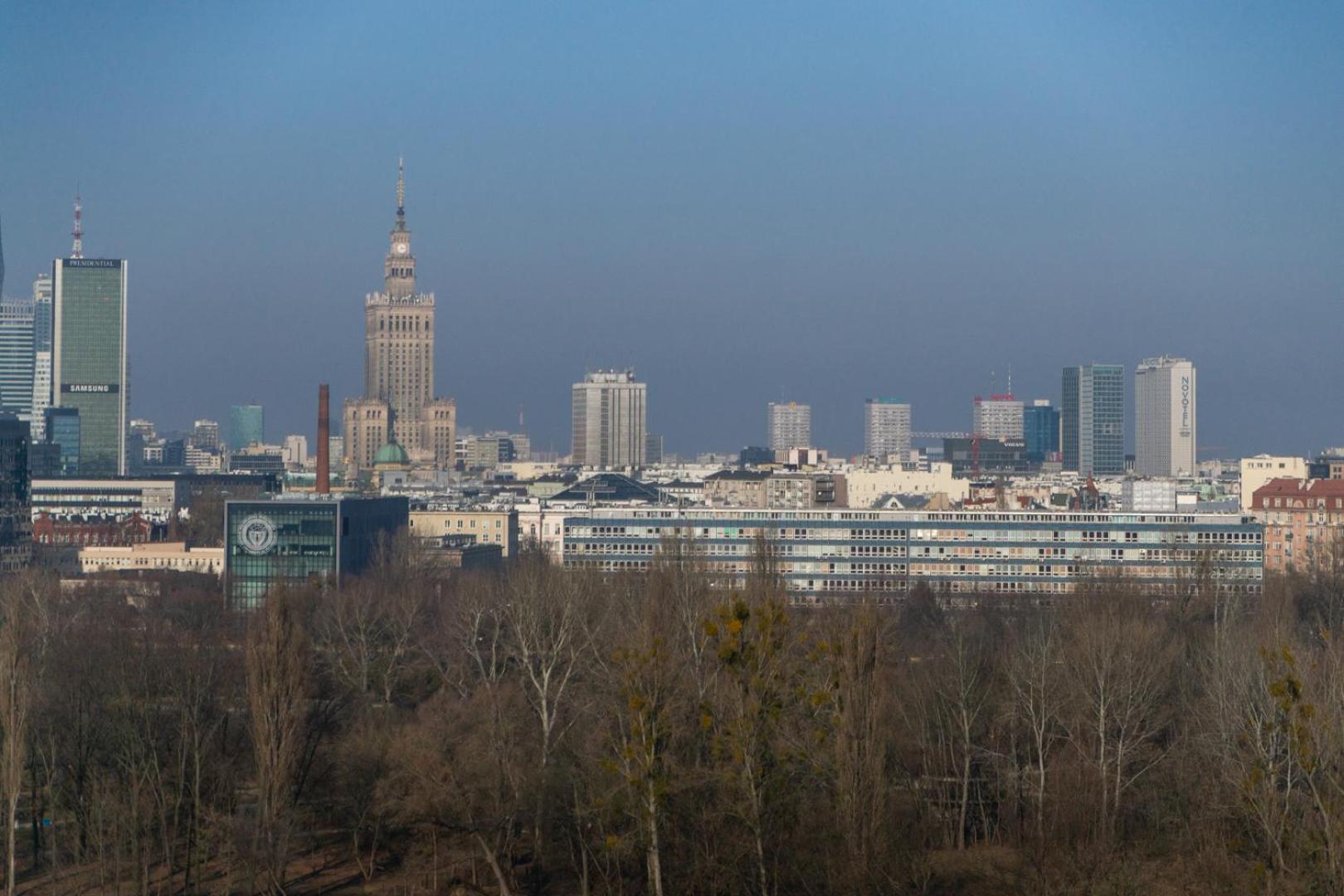 Mokotow - 14th Floor, Balcony - By Rentujemy Warszawa